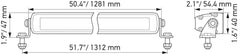 Black Magic LED Lightbar - 50" Slim