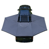 NaturNest 360 Degree Car Awning — Feature shot: hero image of deployed 360° awning