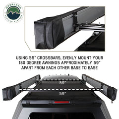 OVS Nomadic Complete 360 Degree Shade Awning with Bracket Kit - Recon Recovery