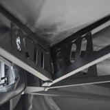 NaturNest 270 Awning Plus — Feature shot: rear view of deployed awning