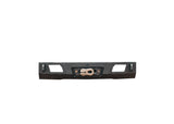 Backwoods Adventure Mods Lo-Pro Front Bumper (2022–2027 Tundra) — Feature shot: full bumper in black powder coat