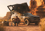 Roofnest Condor Overland 2 XL Air — Lifestyle shot: tent deployed at a scenic overland campsite