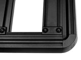 Leitner ACS ROOF INEOS Grenadier Roof Rack low profile no-drill platform rack, corner cap and extrusion detail