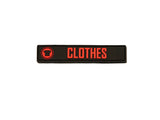 GearBAG PVC Patches — Feature shot: Clothes patch, Velcro-backed PVC