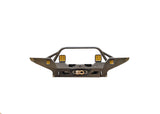 Backwoods Adventure Mods Hi-Lite Prerunner (2024–2027 Tacoma) — Feature shot: full bumper with prerunner bar in black powder coat