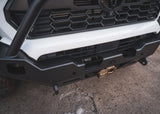 Backwoods Adventure Mods Hi-Lite Bull Bar (2024–2027 Tacoma) — Feature shot: hand cutouts for winch access