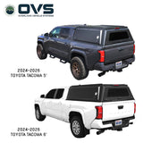 OVS Expedition PRO (2024–2027 Tacoma) — Feature shot: cap line-up across truck applications