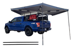 Overland Vehicle Systems HD Nomadic 270 LT Free Standing Awning + Bracket Kit