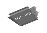 Backwoods Adventure Mods Connector Skid Plate (2010–2024 4Runner) — Feature shot: diagram of the side mounting profile
