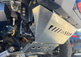 Backwoods Adventure Mods Connector Skid Plate (2010–2024 4Runner) — Feature shot: mounting surface at the factory skid mounts