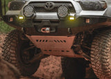 Backwoods Adventure Mods Connector Skid Plate (2010–2024 4Runner) — Lifestyle shot: connector skid in use off road