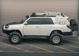 Backwoods Adventure Mods DRIFTR Roof Rack (2010–2024 4Runner) — Feature shot: rack on a white 4Runner