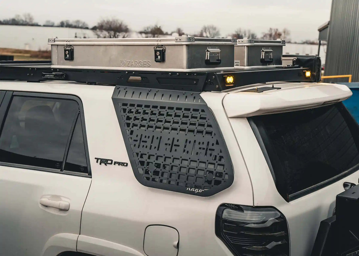 Eight crossbars included