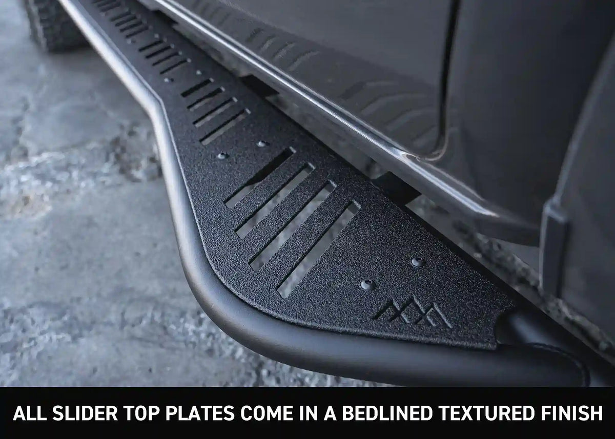 Textured top plate