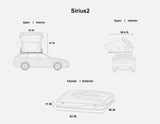 NaturNest | Sirius 2 Aluminum | Sleeps 2-3 - view 8