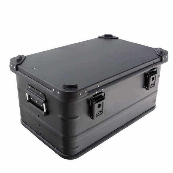 OVS 53 QT Aluminum Storage Box – Black — Feature shot: studio product view