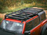 Leitner ACS ROOF Ford Bronco Roof Rack low profile no-drill platform rack, installed view 15
