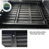 OVS Truck Bed Extension Cargo Slide – Short Bed — Feature shot: mounting holes