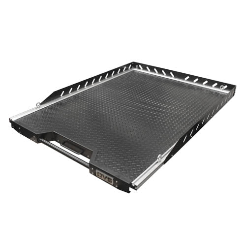OVS Truck Bed Extension Cargo Slide – Short Bed — Feature shot: studio view