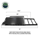 OVS Truck Bed Extension Cargo Slide – Short Bed — Feature shot: studio view