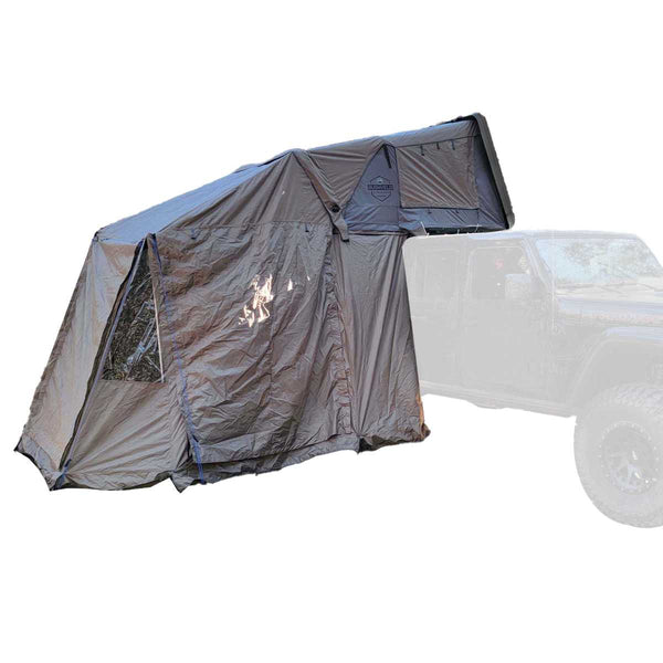 OVS HD Bushveld 4 Annex Room — Feature shot: annex enclosing the space under a Bushveld tent