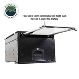 OVS Cargo Box with Slide-Out Drawer & Work Station — Feature shot: HDPE cutting board