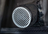 Roofnest Condor 2 XXL Air — Feature shot: open tent showing window awnings