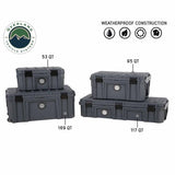 OVS D.B.S. 117 QT Dry Box – Dark Grey — Feature shot: with the other D.B.S. dry box sizes