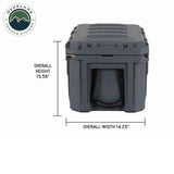 OVS D.B.S. 53 QT Dry Box – Dark Grey — Feature shot: dimensions diagram