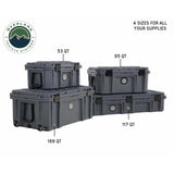 OVS D.B.S. 53 QT Dry Box – Dark Grey — Feature shot: with the other D.B.S. dry box sizes
