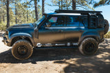 Leitner ACS ROOF Land Rover Defender 110 Roof Rack low profile no-drill platform rack, installed view 4