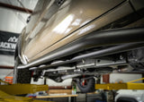 Backwoods Adventure Mods Rock Sliders (2024–2027 Tacoma) — Feature shot: slider tucked under the rocker panel