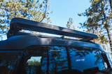 Leitner ACS ROOF Land Rover Defender 110 Roof Rack low profile no-drill platform rack, installed view 6