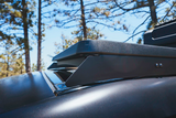 Leitner ACS ROOF Land Rover Defender 110 Roof Rack low profile no-drill platform rack, installed view 10