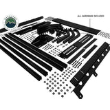 OVS Discovery Bed Rack – Mid-Size Truck Short Bed — Feature shot: included hardware