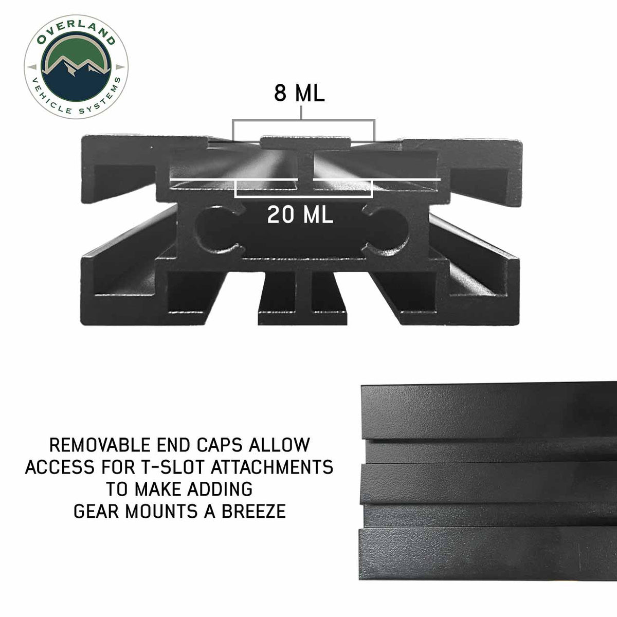 Open T-slot channel