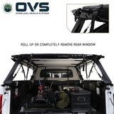 OVS Explorer Soft Shell (2015–2027 F-150) — Feature shot: rear panel rolled up