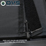 OVS Explorer Soft Shell (2015–2027 F-150) — Feature shot: heavy-duty zipper