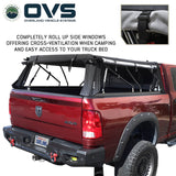OVS Explorer Soft Shell (2009–2027 RAM 2500/3500) — Feature shot: three-quarter view with the windows open