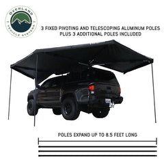 OVS XD Nomadic 270 Degree Free Standing Awning with LED Lights - Recon Recovery