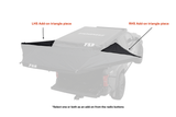 FSR 180 Tailgate Awning — Feature shot: triangle structural support pieces