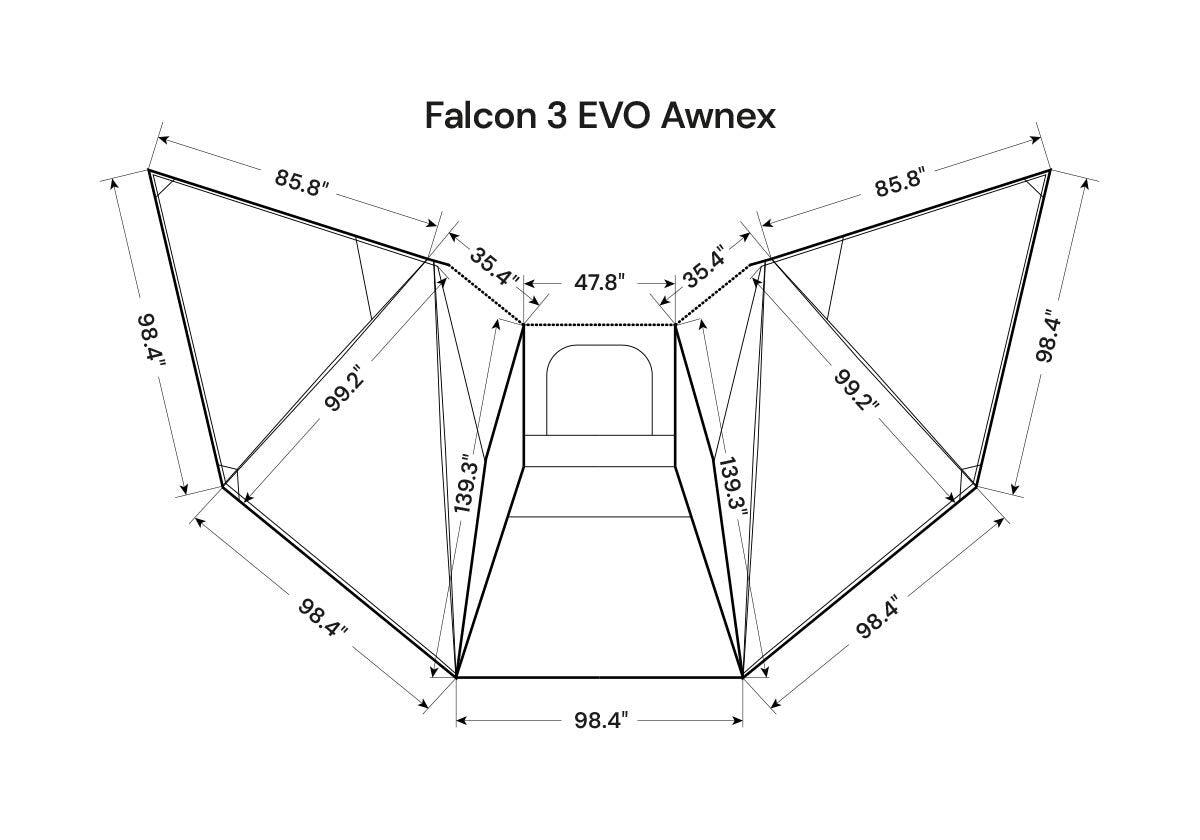 Sized for 60–84 in Mounts
