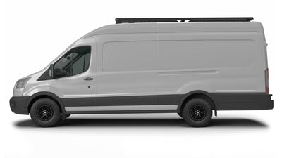 Leitner ACS ROOF Ford Transit 148 Roof Rack low profile no-drill platform rack, installed on the vehicle, main view