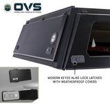 OVS Expedition PRO (2021–2027 F-150) — Feature shot: keyed-alike locking latch