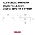 Leitner ACS Forged Bed Rack – GMC (TONNEAU) - view 6