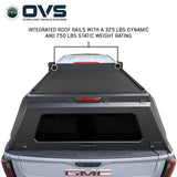 OVS Expedition PRO (2020–2027 Silverado/Sierra 2500 / 3500) — Feature shot: integrated roof rails
