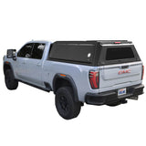 OVS Expedition PRO (2020–2027 Silverado/Sierra 2500 / 3500) — Feature shot: three-quarter view with the doors closed