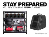 GearBAG G2 — Feature shot: bag with gear packed inside, open view