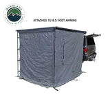 OVS HD Nomadic 90 Awning Room Enclosure — Feature shot: attaches to the 90 awning