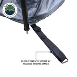 OVS HD Nomadic 90 Awning Room Enclosure — Feature shot: floor straps with ground loops
